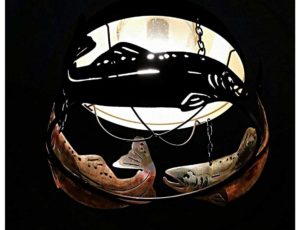 metal-decor-chandelier-trout-fish-light