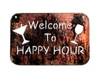 metal-happy-hour-sign-martini-wine