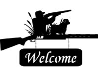 custom-metal-house-welcome-sign-duck-hunting