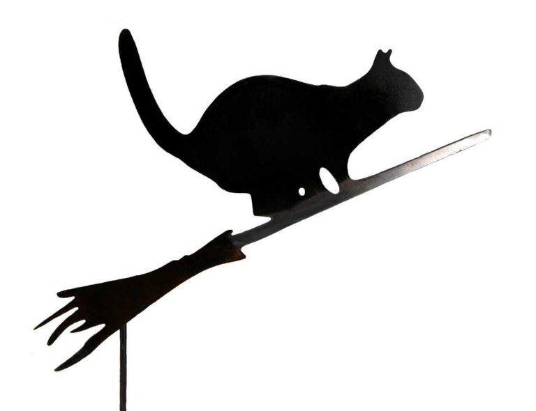 Cat On A Broom