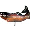 Jumping Trout Metal Wall Art - Metal Fishing Wall Art - Fishing Decor –  Outdoor Decor Depot