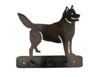metal-decor-husky-dog-leash-holder