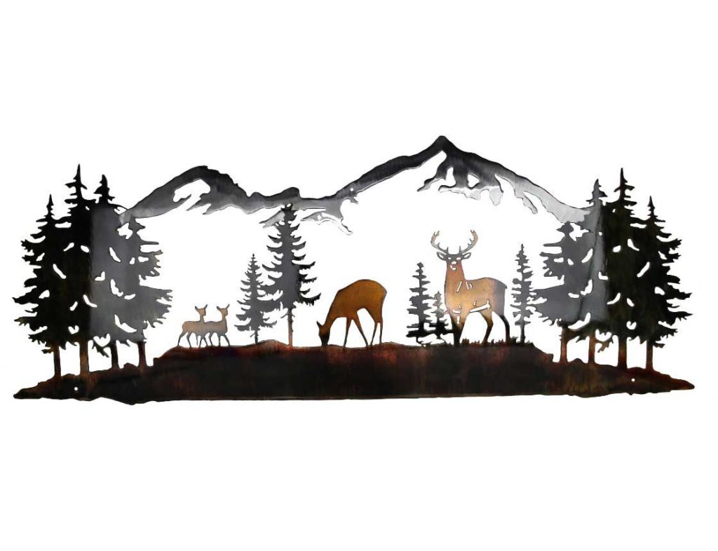 Metal Decor Wall Art Nature - Sunriver Metal Works creates custom wall art