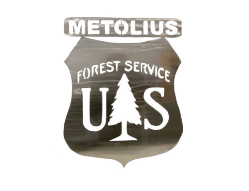 personalized forest service plaque