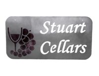 personalized wine cellar sign