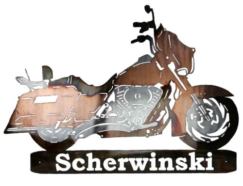 personalized motorcycle art