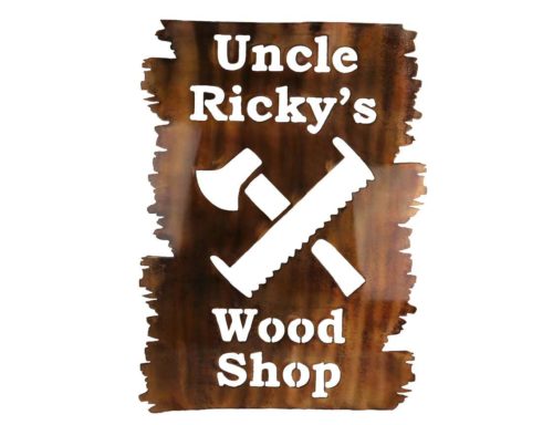 personalized shop sign