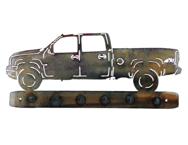 SMW0657 Metal Chevy Truck Key Holder - Sunriver Metal Works