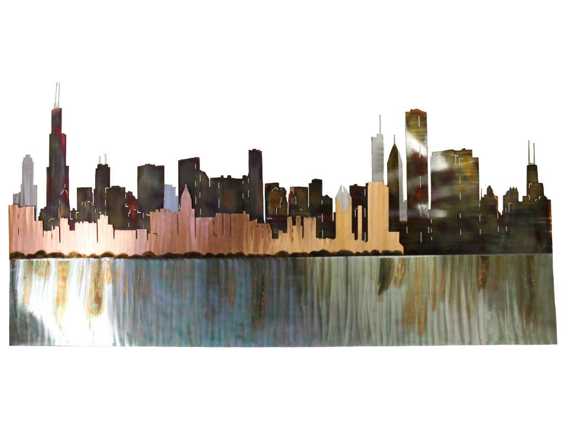17+ Finest Skyline art for wall images information