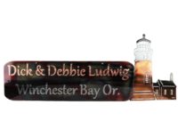 personalized lighthouse sign