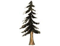 pine tree metal art