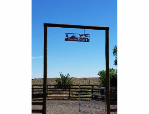 home ranch sign