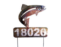 salmon address sign