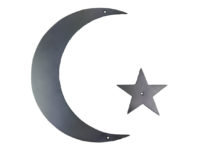 crescent moon and star
