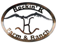 farm and ranch metal sign