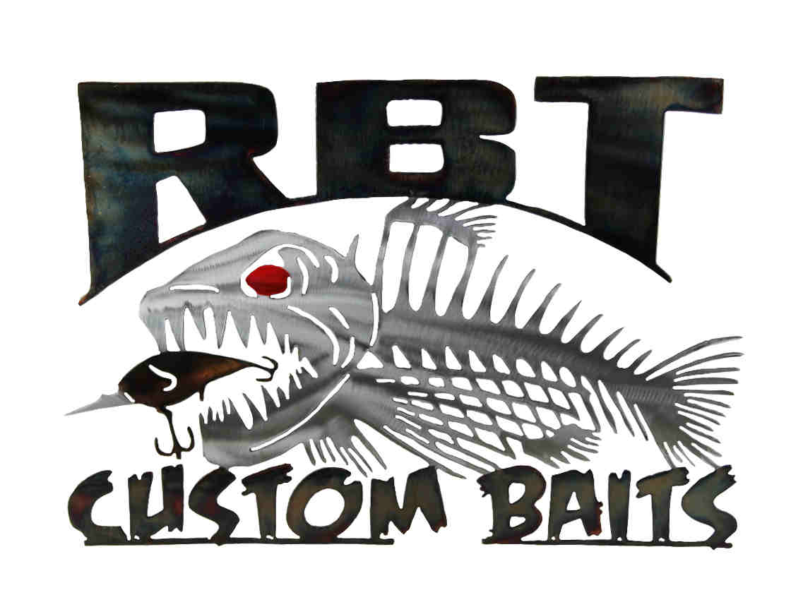 Custom Bait Shop Sign - Contact Sunriver Metal Works for specialty signs!