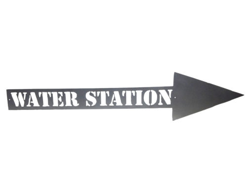 water station sign