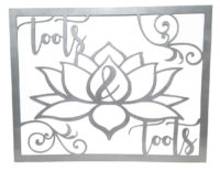 custom lotus flower art