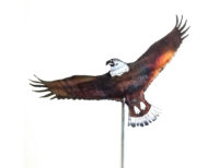 flying eagle yard art