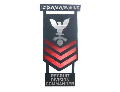 navy rank insignia sign