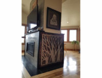 fireplace home decor accent
