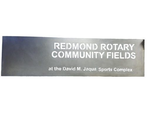 rotary community sign