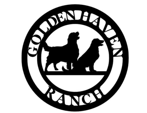 dog related ranch sign